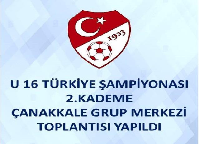 U 16 Türkiye Şampiyonası 2.Kademe Kuraları Çekildi