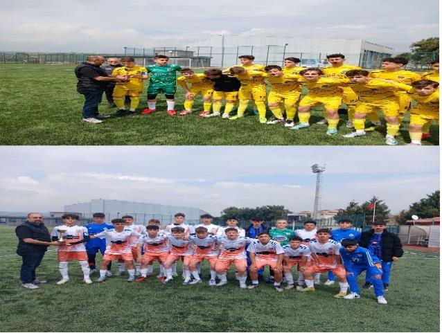 U 15 Ligi B ve D Grubu Şampiyonları Kupalarını Aldı 