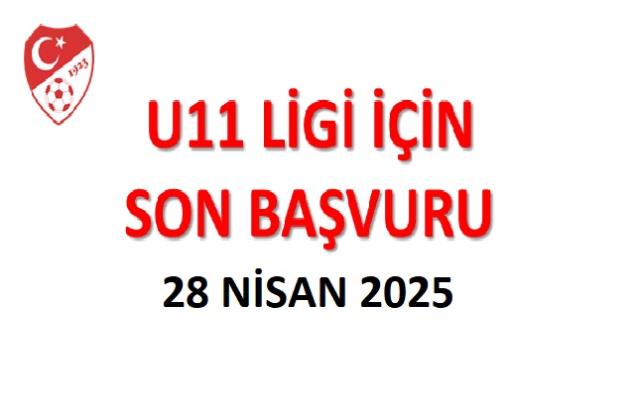 U 11 Miniminikler Şenliği Ligi Son Başvuru 28 Nisan 2025 Pazartesi