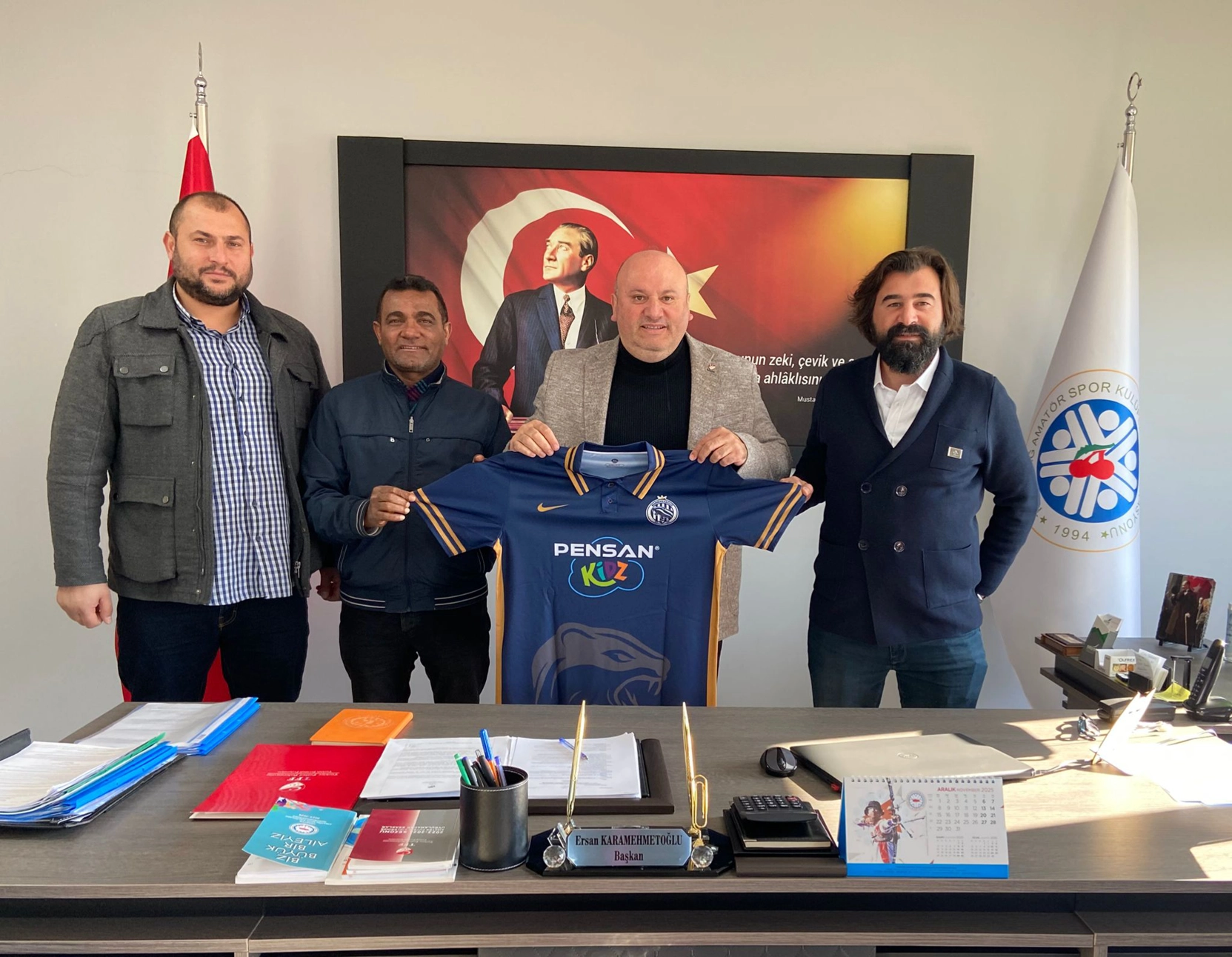 Marmaragücü Spor Kulübünden Federasyonumuza Ziyaret