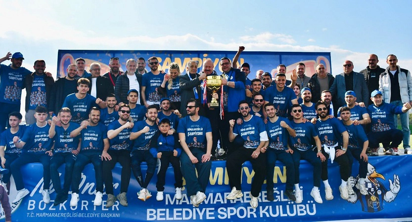 Süper Amatör Küme Şampiyonu Marmara Ereğlisi Belediye Spor
