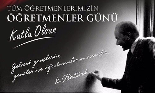 Tüm Öğretmenlerimizin Öğretmenler Günü Kutlu Olsun 