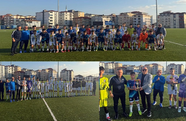 U 14 Ligi B ve D Grubu Şampiyonları Kupalarını Aldı