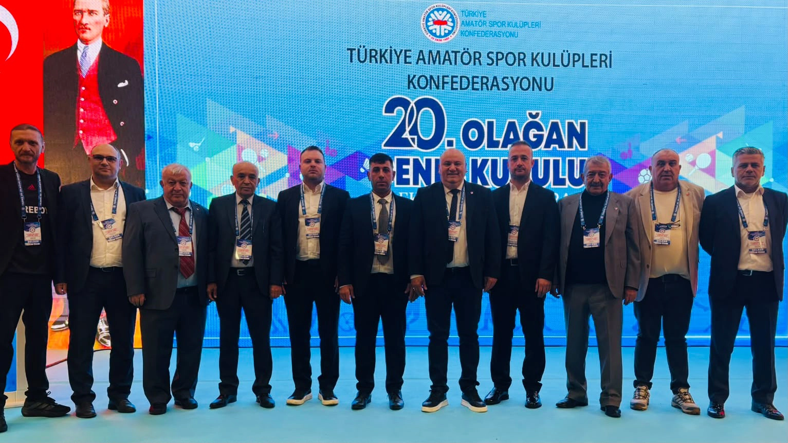 Türkiye Amatör Spor Kulüpleri Konfederasyonu' nun 20. Olağan Genel Kurulu Yapıldı