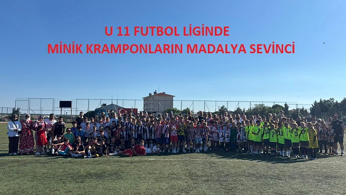 U 11 Miniminikler Şenliği Ligi Takımlarımıza Madalyaların Takdim Ettik