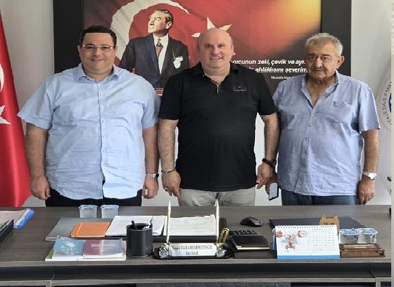 Marmara  Ereğlisi  Belediye Başkanı sayın ,  Onur BOZKURTER' den   Federasyonumuza Ziyaret .