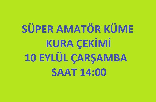 Süper Amatör Küme Kura Çekimi ve Dijital Lisans Eğitimi 